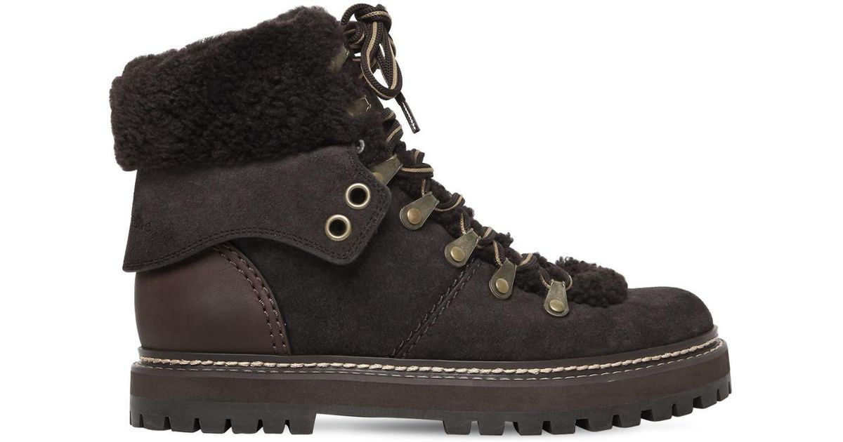 chloe hiking boots