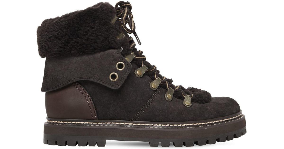 chloe hiker boots