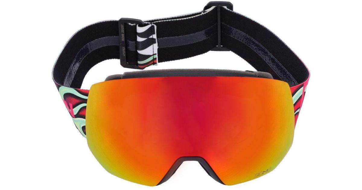 ERL Flame Logo goggles in Orange for Men | Lyst