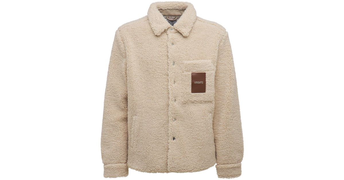 aspen teddy overshirt