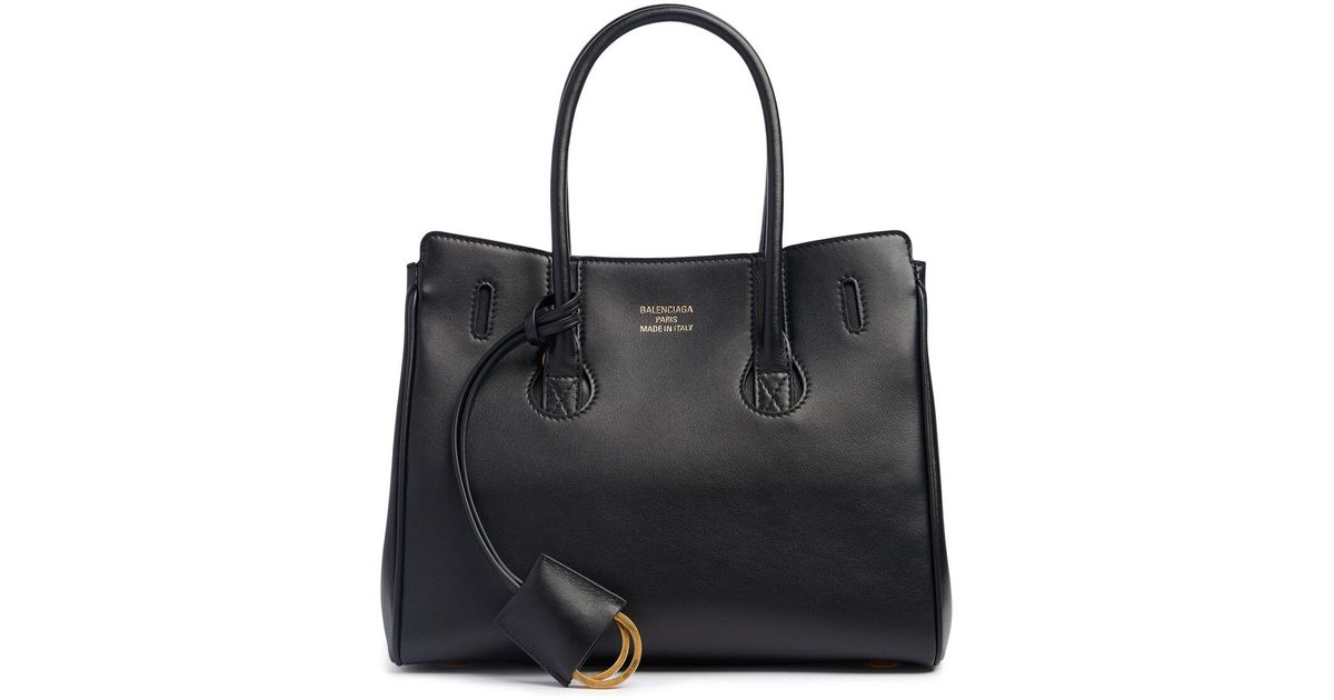 Balenciaga Mini Hampton Leather Top Handle Bag Unique in