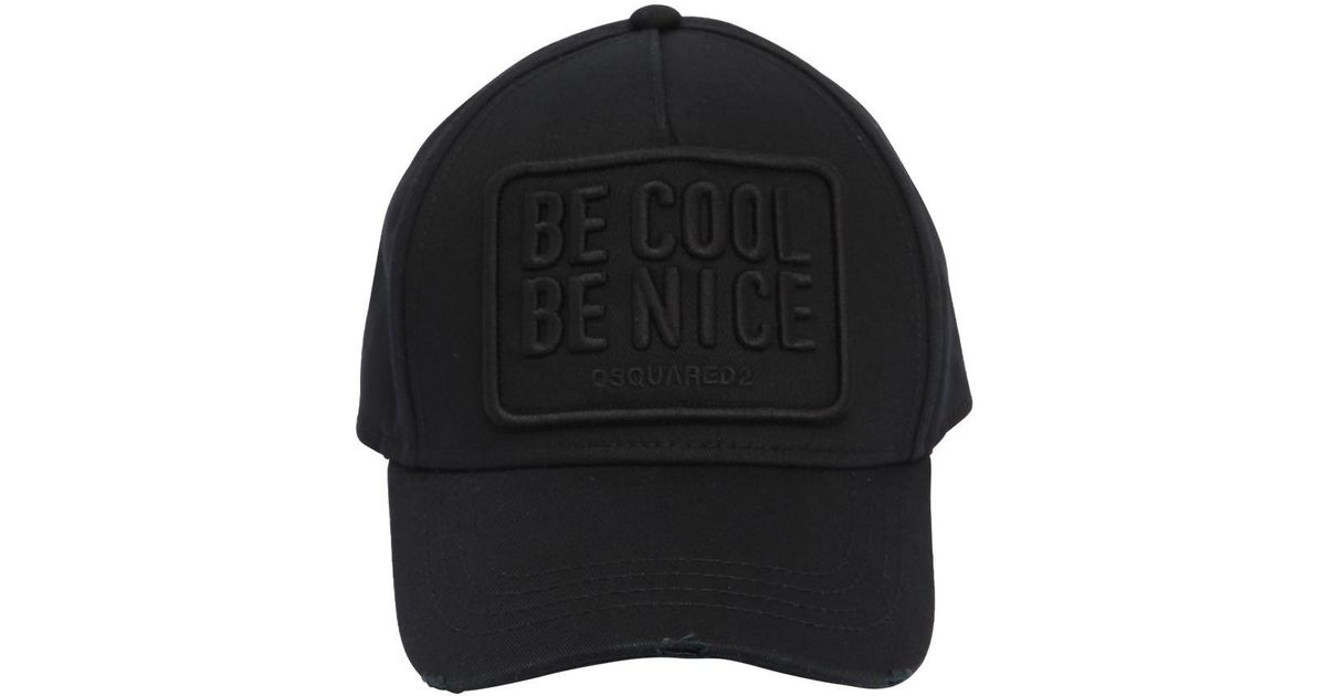 be cool be nice dsquared2 cap