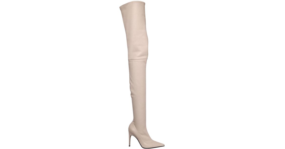 sergio rossi white boots