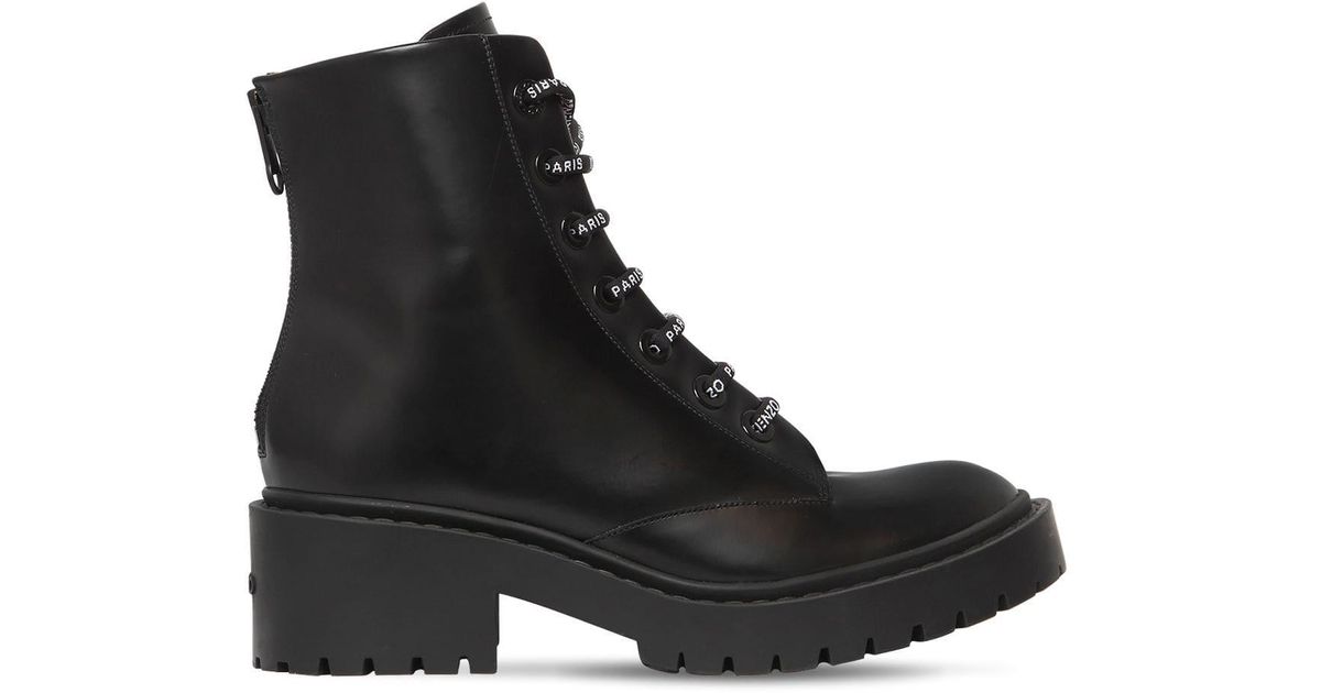 kenzo combat boots