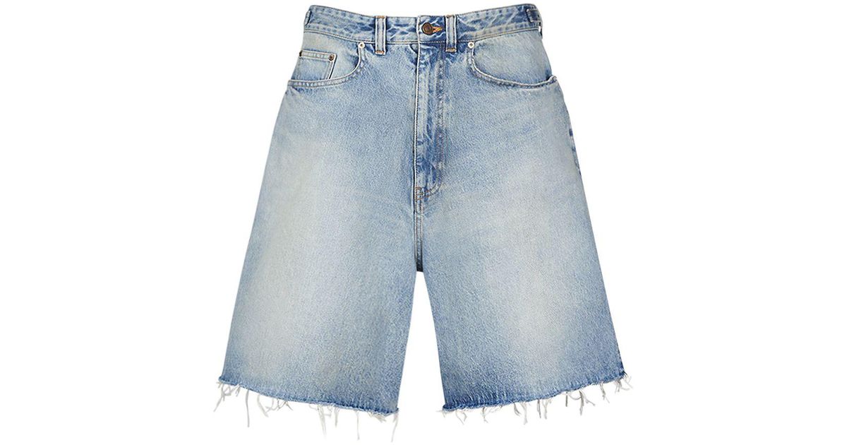 【送料&関税込】Balenciaga Denim Shorts Balenciaga denim shorts - buy at Hypeneedz