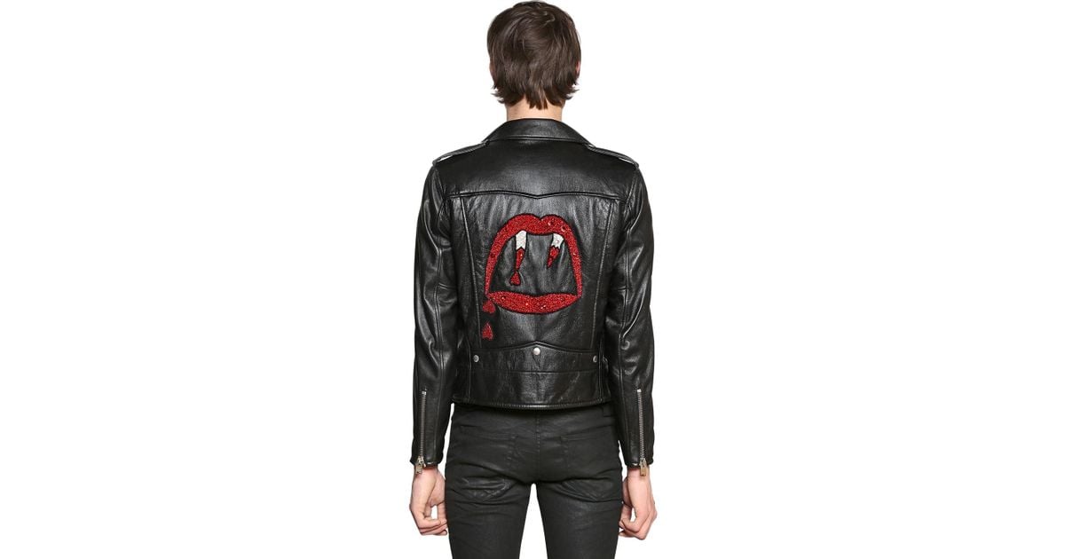 saint laurent blood luster jacket
