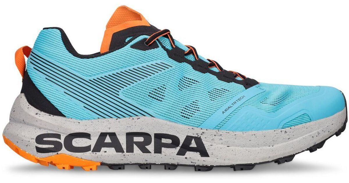 SCARPA Spin Planet Trail Running Sneakers in Blue for Men | Lyst