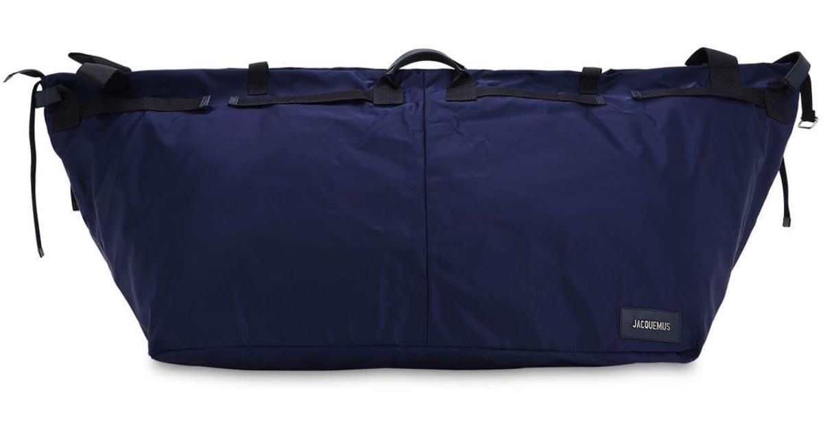 Jacquemus Le Sac À Linge Techno Duffle Bag in Blue for Men - Lyst