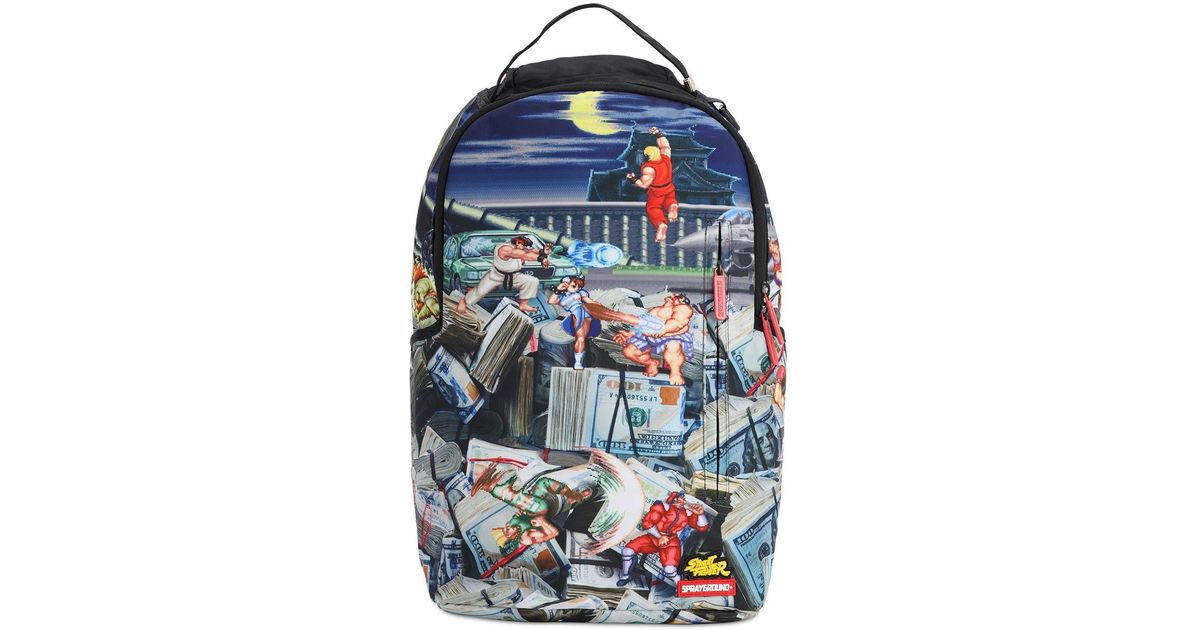 Sprayground Street Fighter Backpack in 