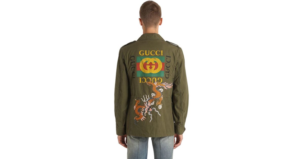 gucci field jacket