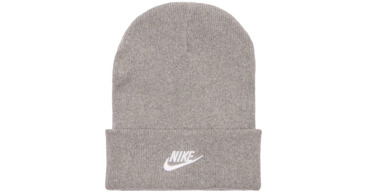 gray nike beanie