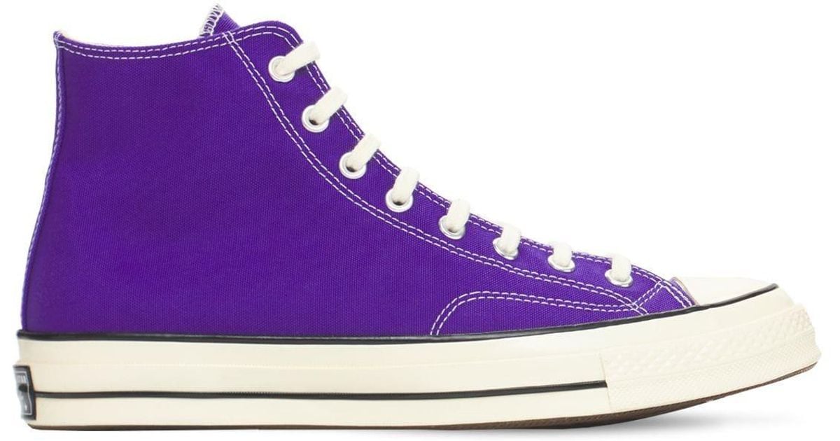 Mens purple cheap converse shoes