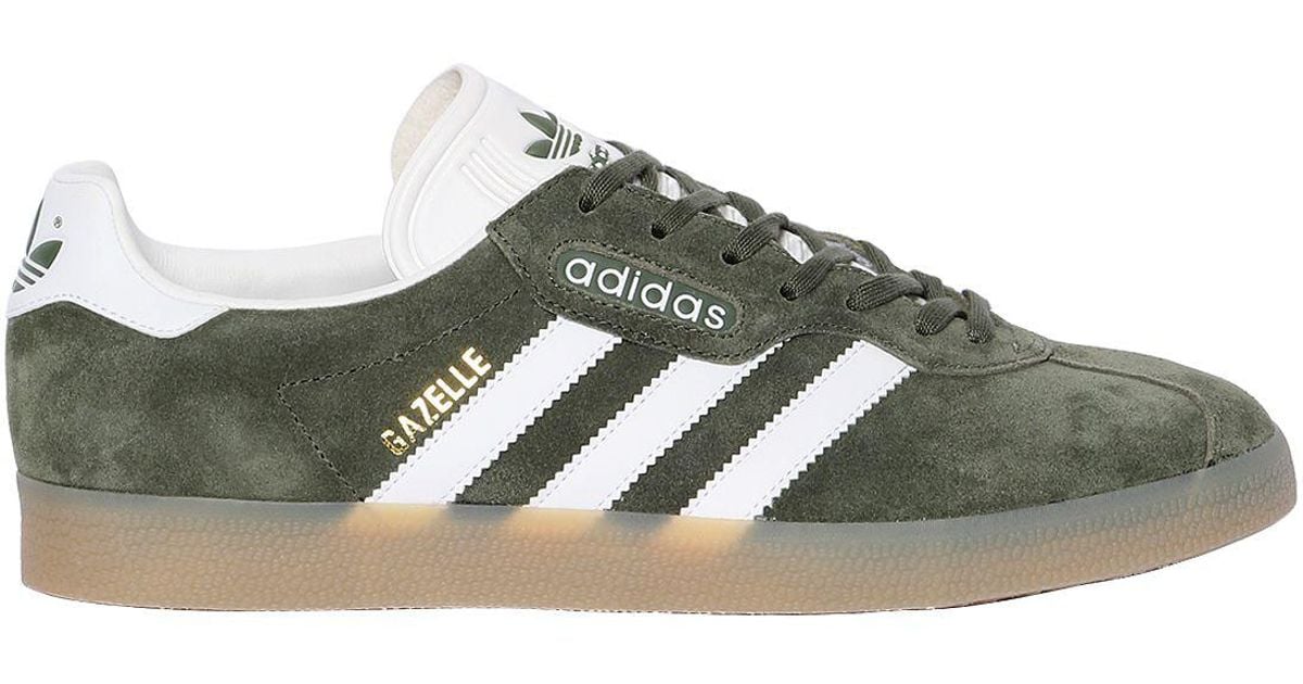 adidas gazelle super green