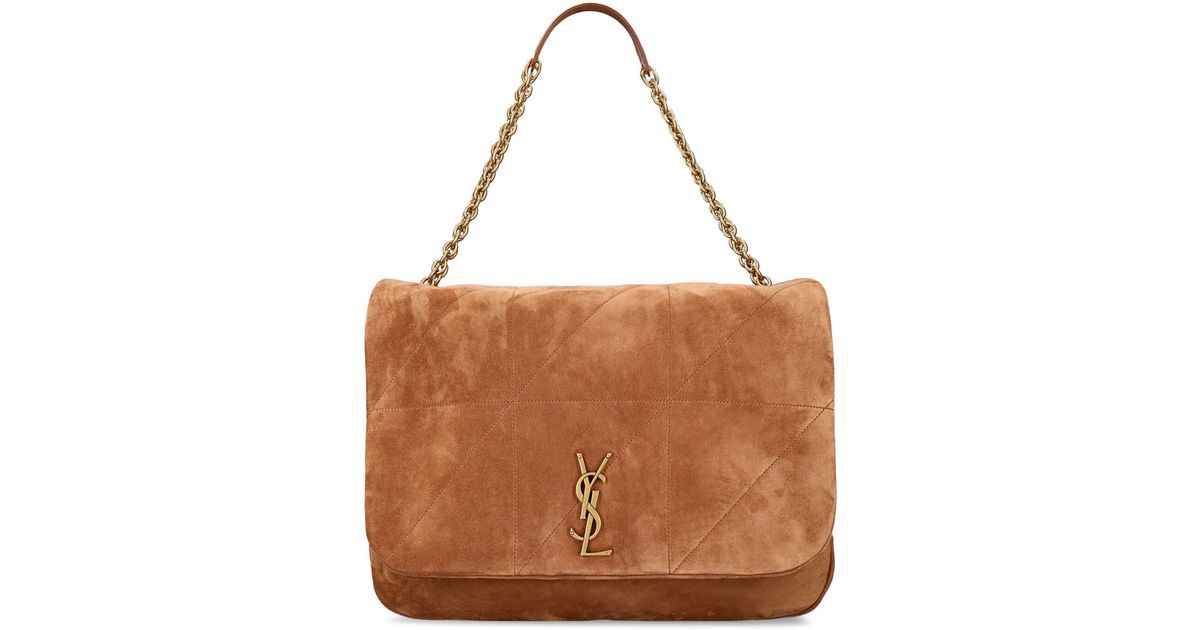 Suede store ysl bag