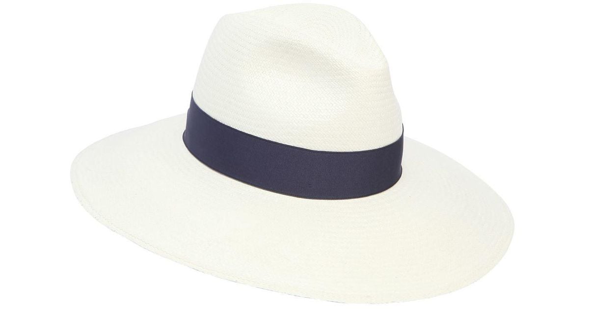 borsalino wide brim panama fedora