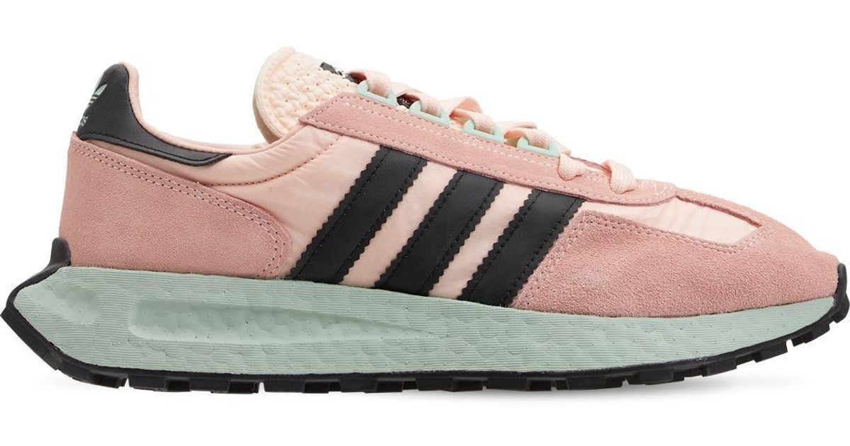 adidas Originals Retropy E5 Sneakers in Pink | Lyst
