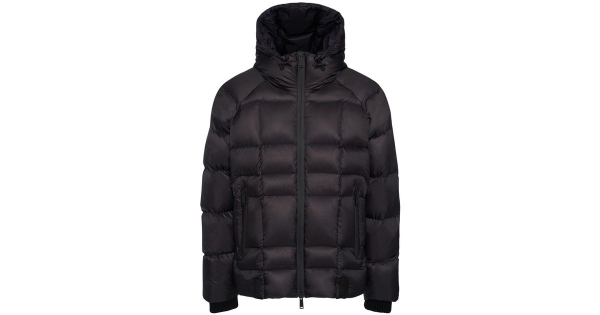 DSquared² Shiny Ripstop Down Jacket in Black for Men | Lyst