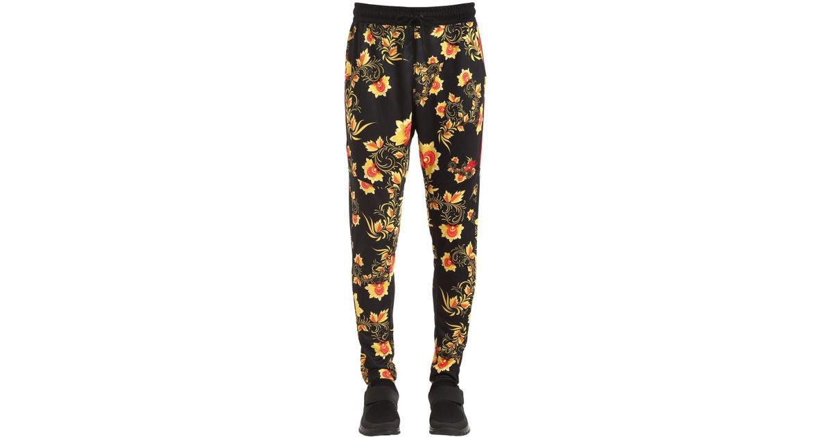 nike floral track pants