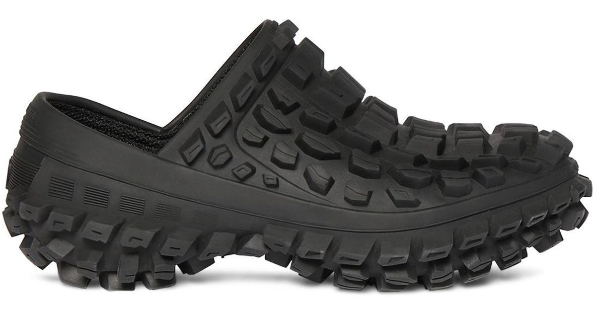 Balenciaga Defender Clogs in Black for Men | Lyst