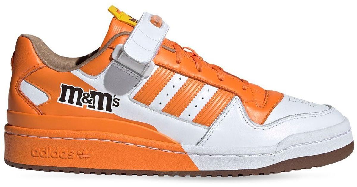 adidas Originals M&m's Forum Low Sneakers in Orange Lyst