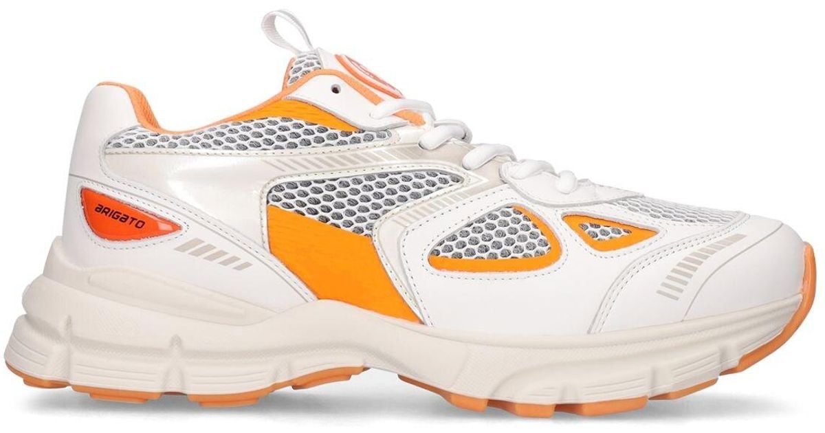 axel arigato marathon orange
