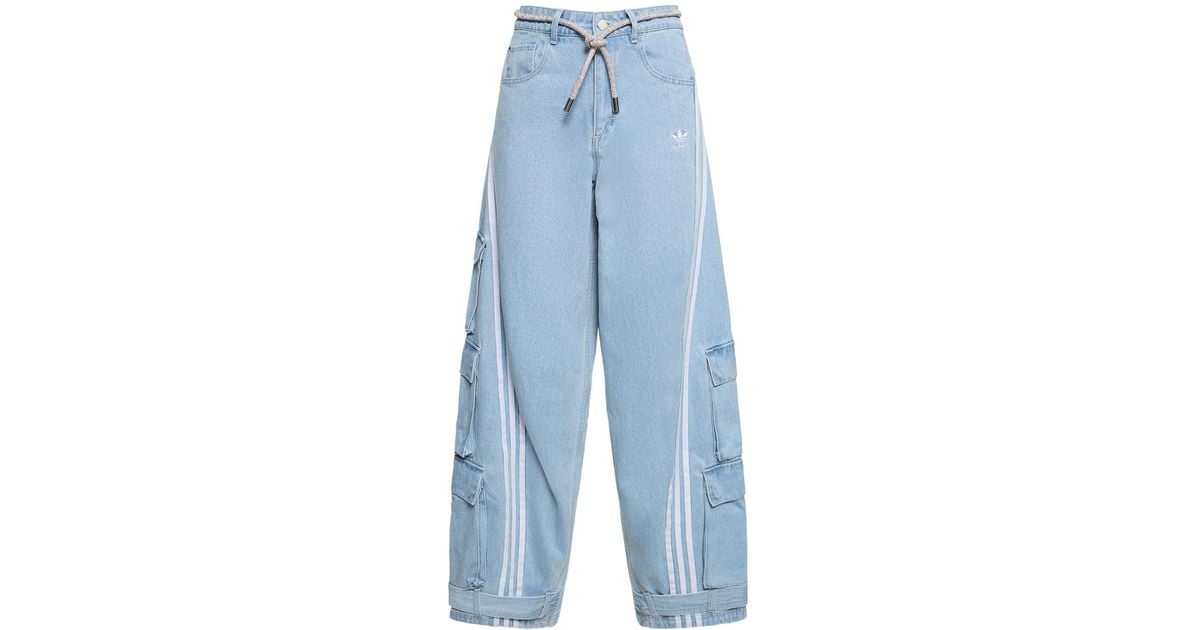 adidas x FIORUCCI DENIM TRACKPANTS