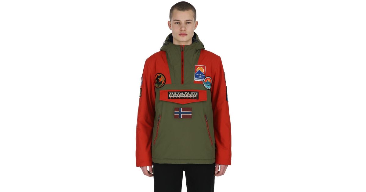 anorak rainforest multi patch