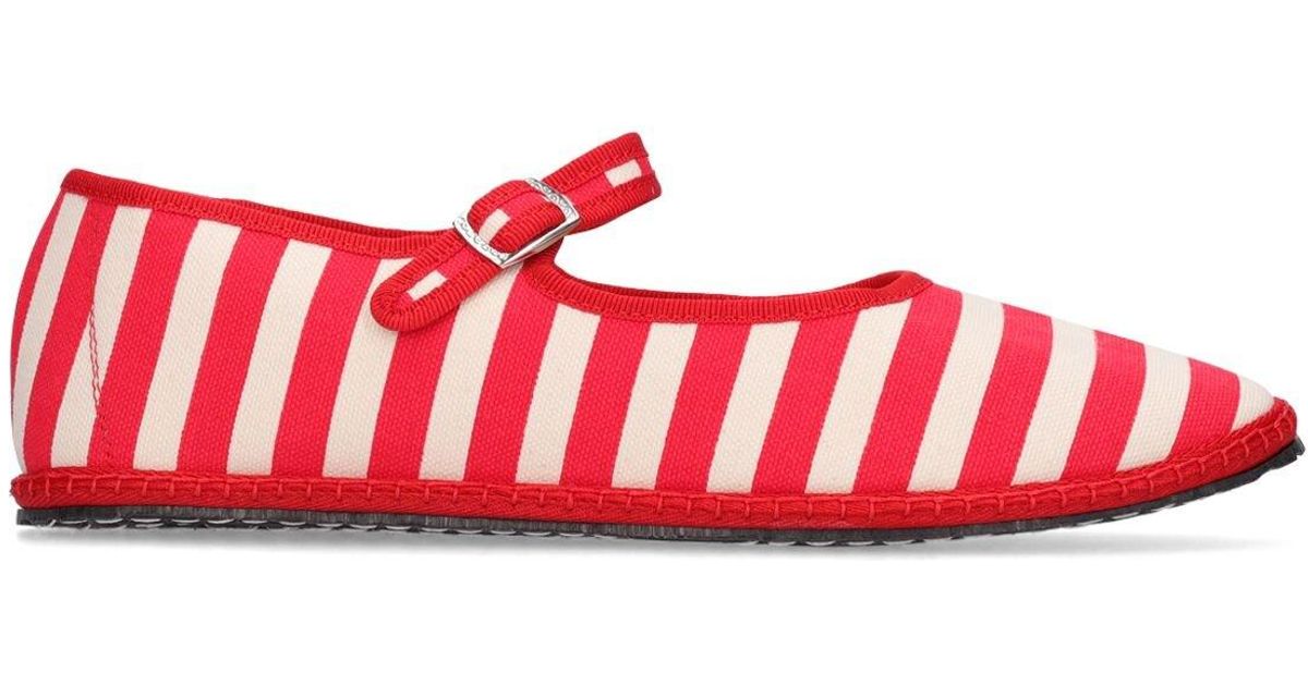 Vibi Venezia 10mm Mary Jane Gondola Rossa Loafers in Red | Lyst UK