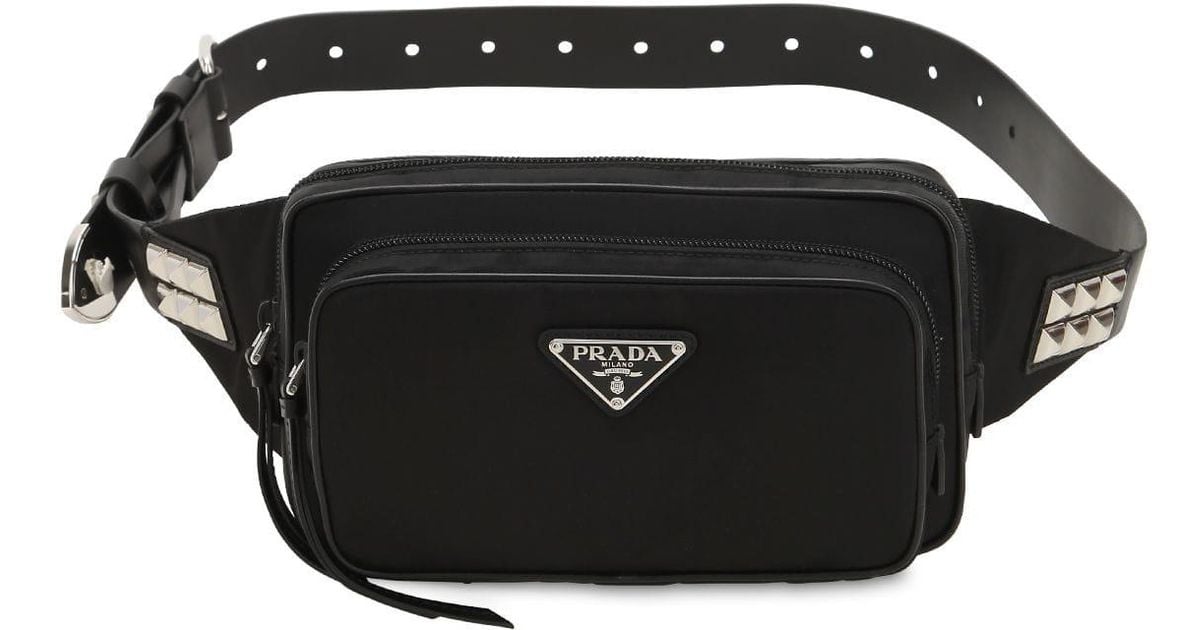 Prada Vela Buckled Messenger Bag in Black — UFO No More