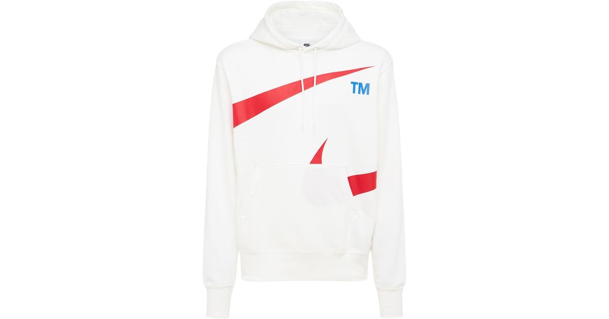 swoosh pullover hoodie