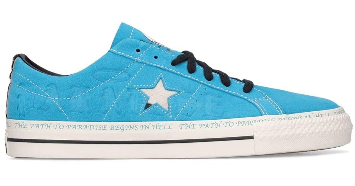 Converse One Star Pro Sean Pablo Low Skate Shoes in Blue for Men Lyst UK