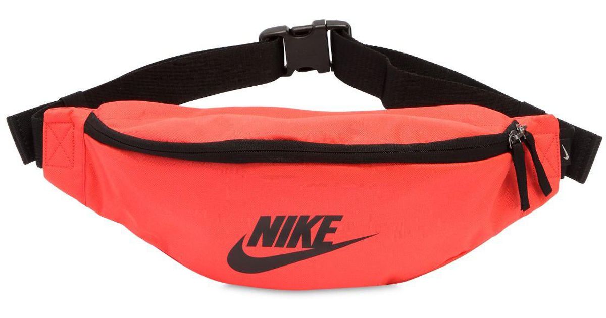 Nike Heritage Logo Belt Pack in Red for 