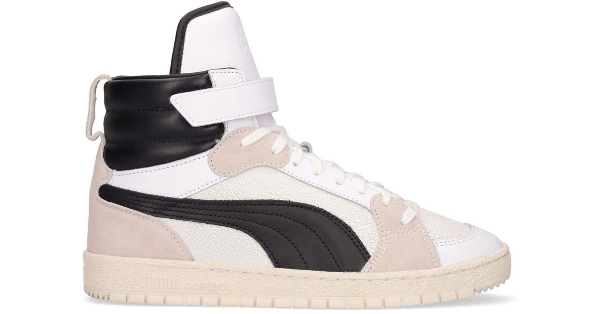PUMA Synthetic June Ambrose Ralph Sampson Mid Sneakers in White | Lyst Canada