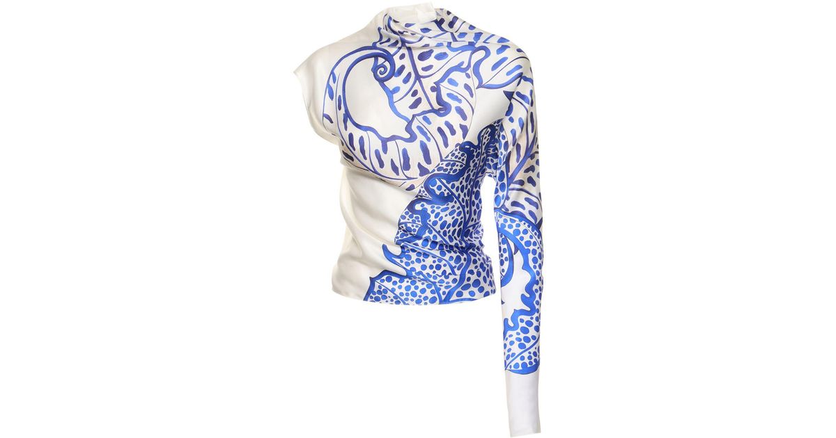 ferragamo-WhiteBlue-One-Sleeve
