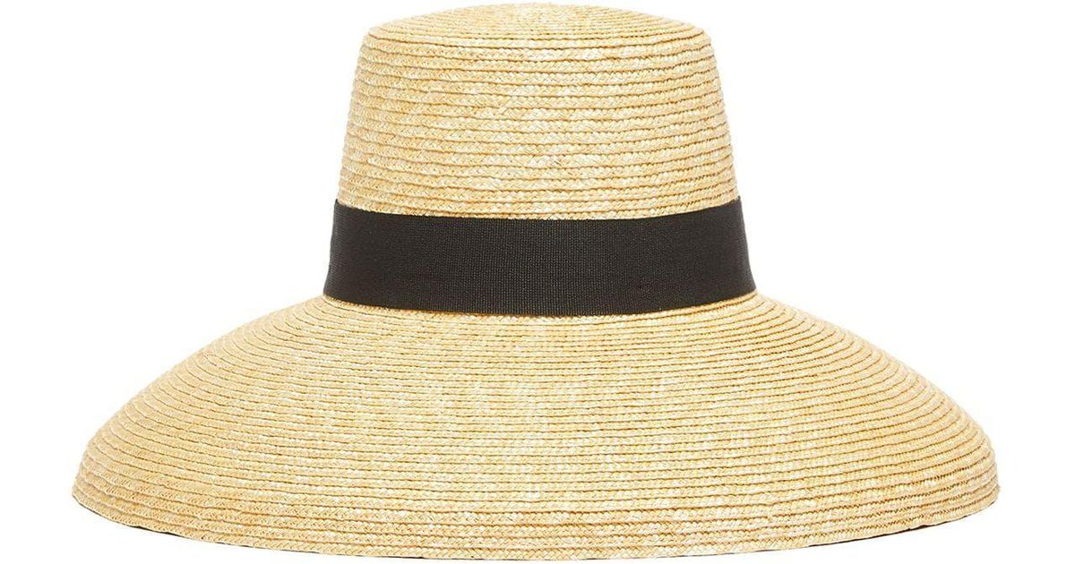 Max Mara Corona Straw Hat in Natural Lyst