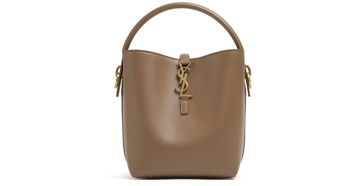 Yves Saint Laurent レザーショルダーバッグ ブラウン 中綺麗YVES 