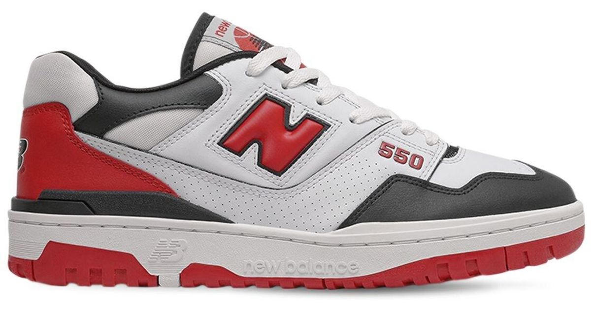 New Balance Leather 550 Sneakers for Men - Lyst