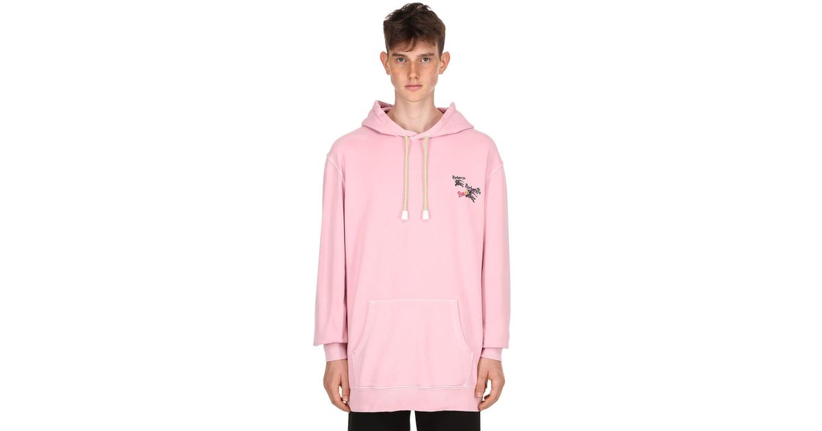 pink burberry sweatshirt