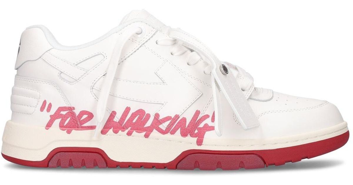 Off-White c/o Virgil Abloh Lvr Exclusive Out Of Office Sneakers in Pink ...