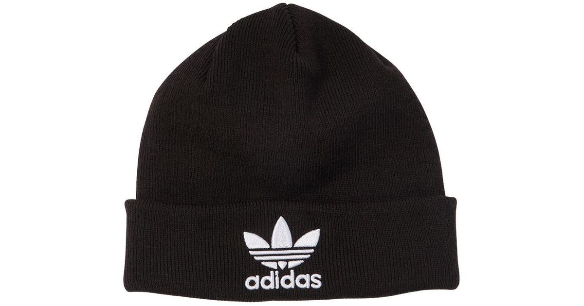 Logo Embroidered Knit Beanie Hat 