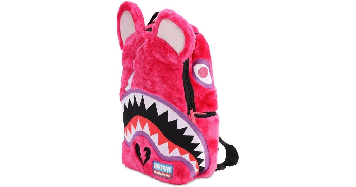 Sprayground Vice Beach Sharkmouth Pink Drip Backpack