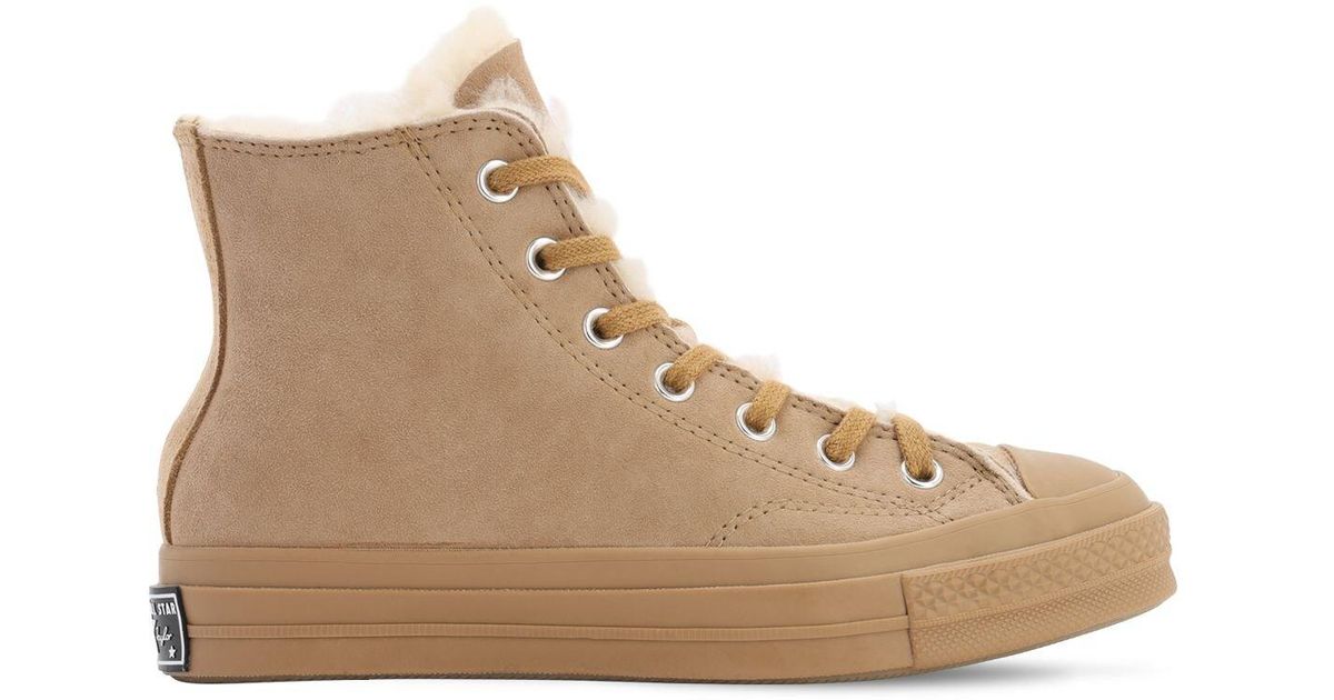 brown chuck 70 women's