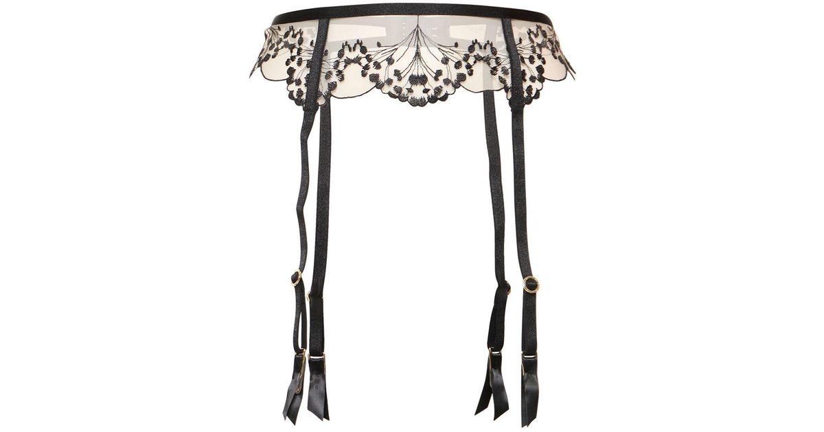 Bluebella Marisa Lace Suspender Belt in Black Lyst