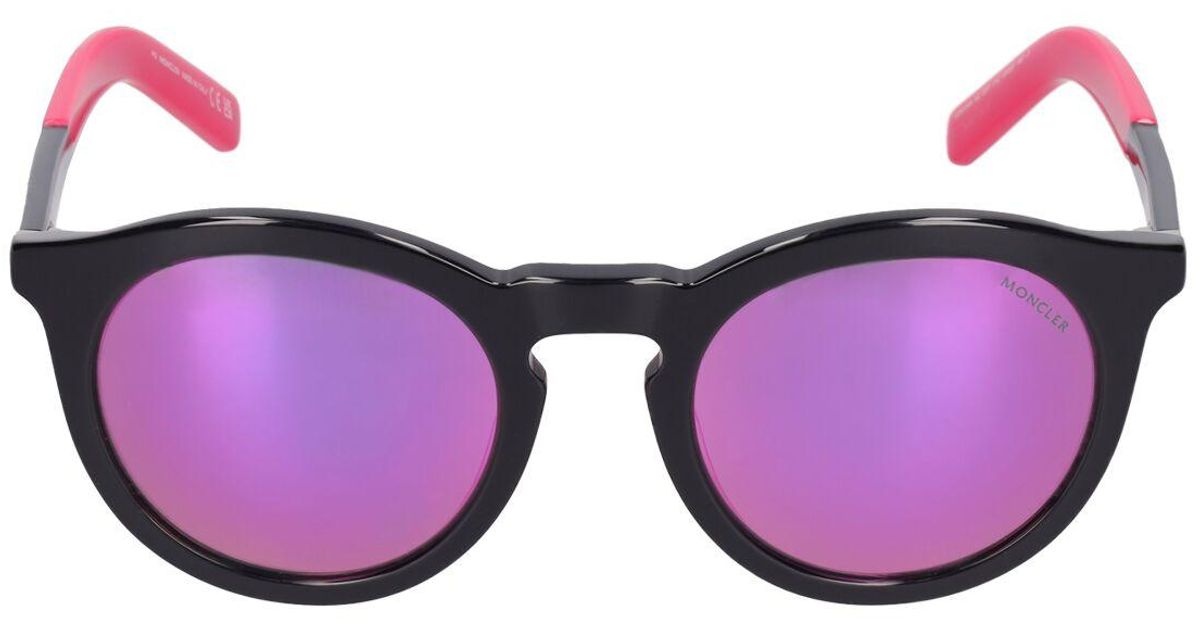 Moncler Odeonn Round Sunglasses in Purple | Lyst UK