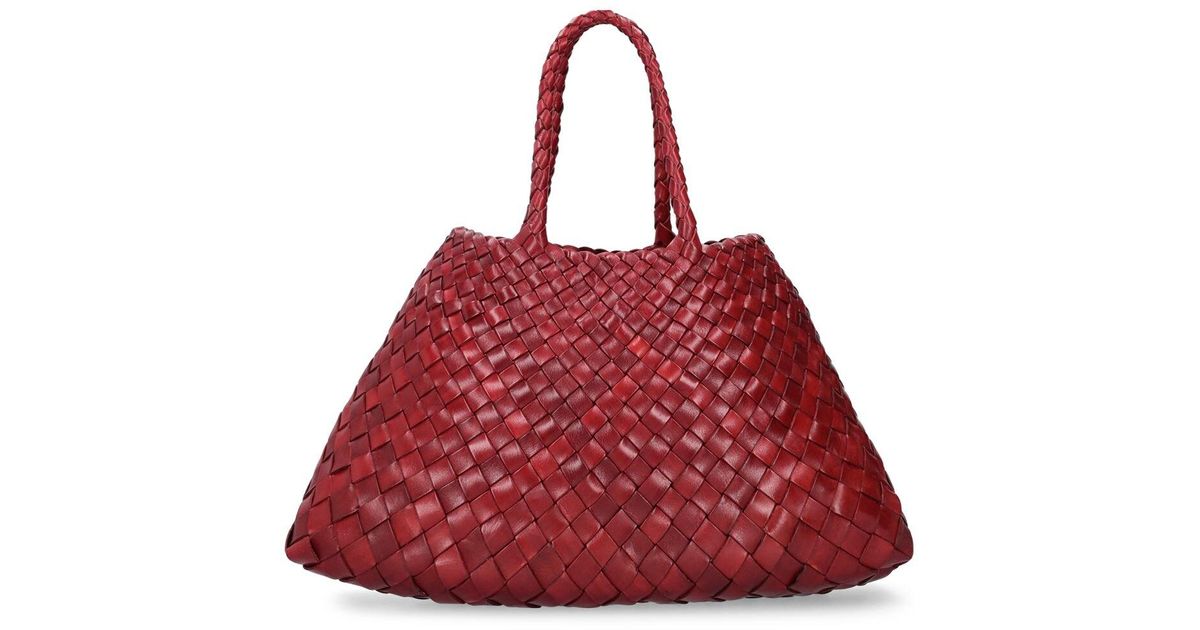 Dragon Diffusion レッド ビッグ Santa Croce トートバッグ DRAGON DIFFUSION SANTA CROCE BIG - Handbag - red - Zalando