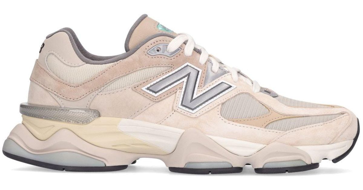 New Balance Leather 9060 Sneakers for Men Lyst Canada