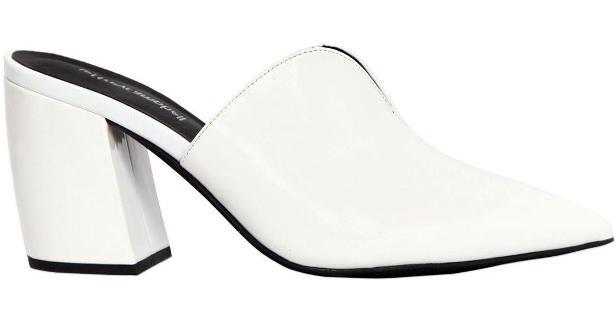 jeffrey campbell white mules