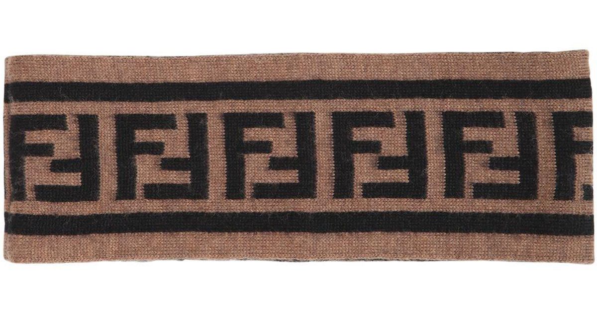 fendi knit headband