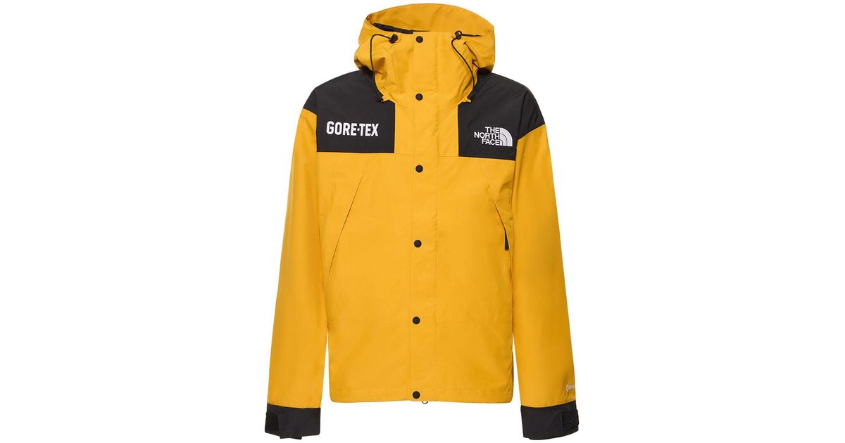 The North Face Goretex Mountain Guide Jacket in Yellow for Men Lyst