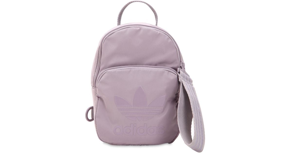 light purple adidas backpack